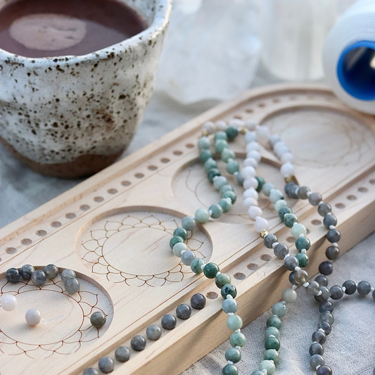 Cacao Ceremony and Crystal Mala Beads